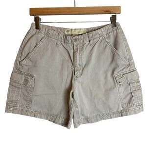 American Eagle Outfitters Women's Cargo Shorts - Light Khaki